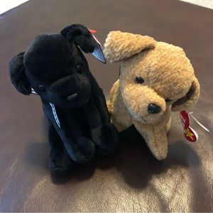 Vintage Ty Beanie Babies- Luke and Tuffy